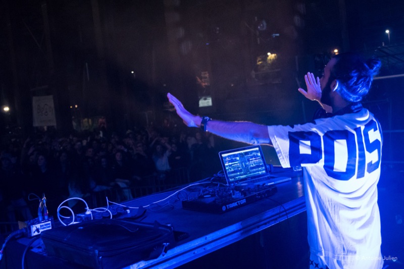 Josh Torrent DJing live